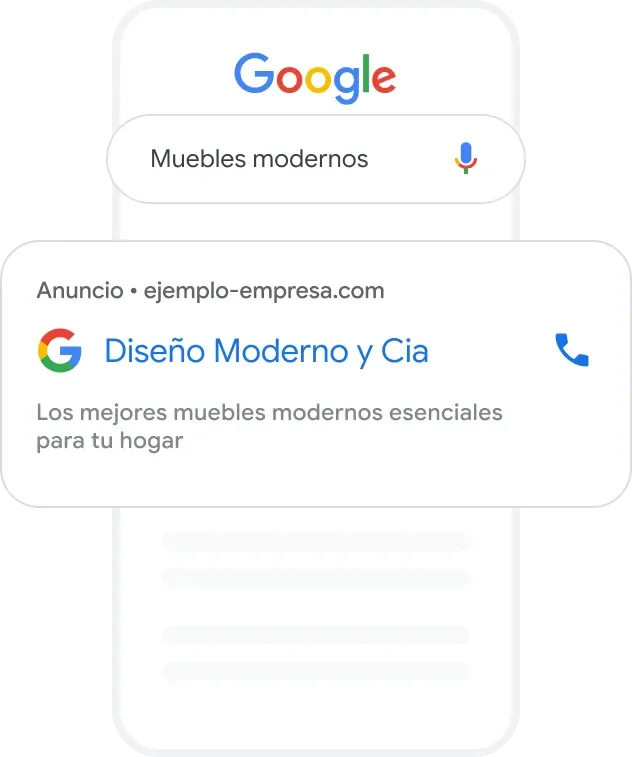 comienza con la búsqueda en google